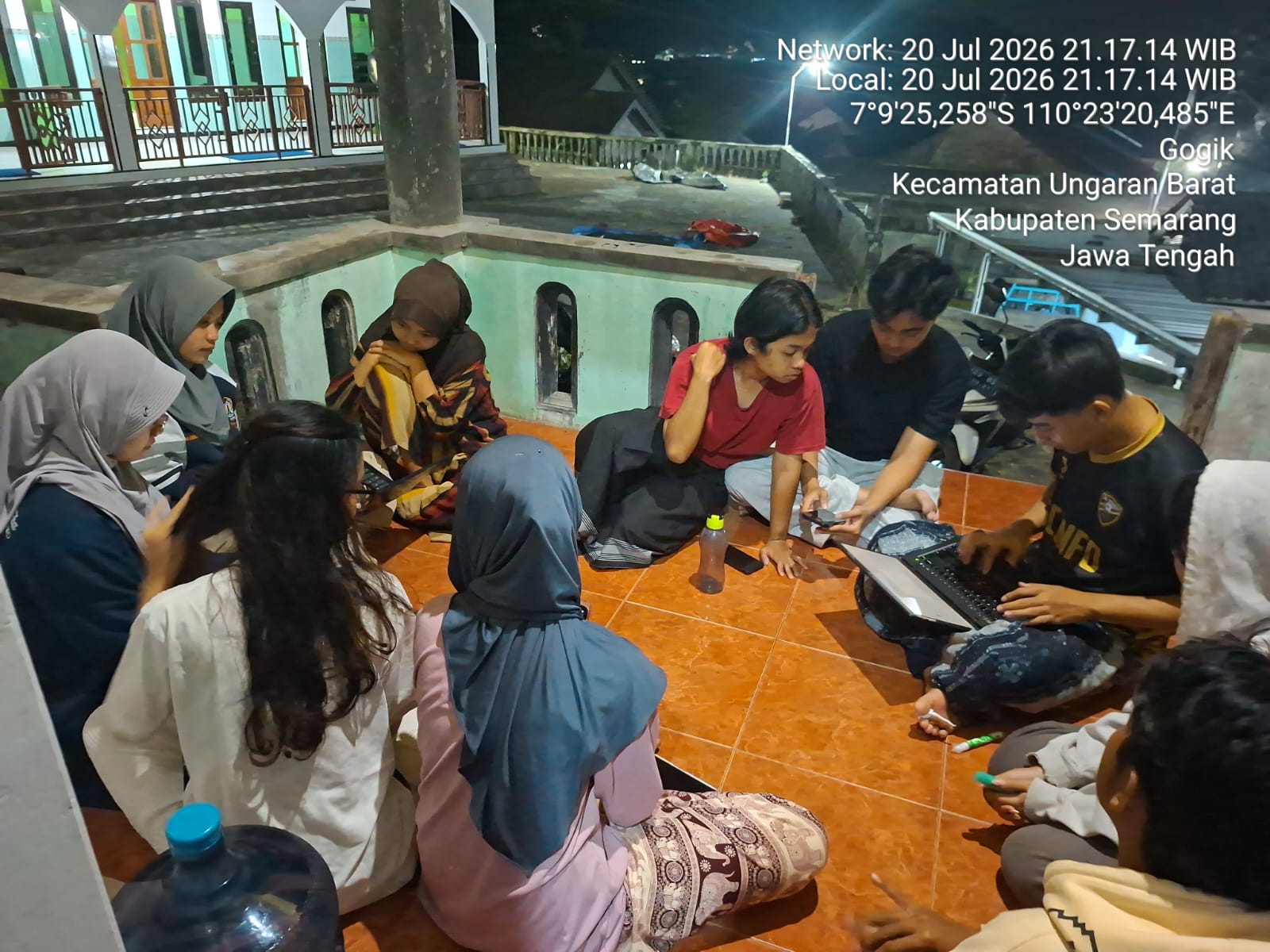 Kegiatan PKK RT 04, Diskusi Program Kerja Multidisiplin 2, Diskusi terkait program kerja dengan UMKM Opak Ketan