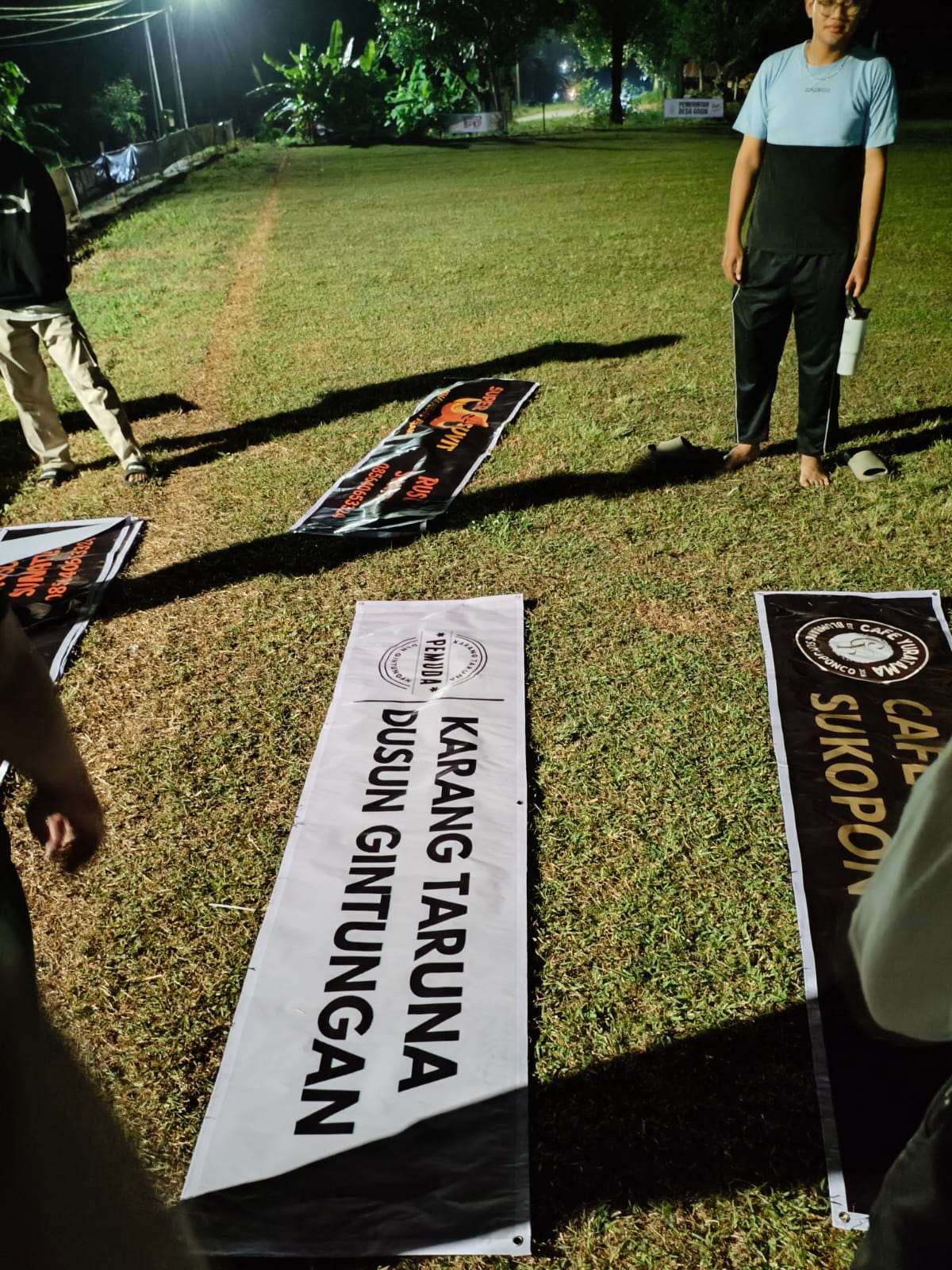 Sowan Petinggi dusun Gintungan dan Karang Taruna