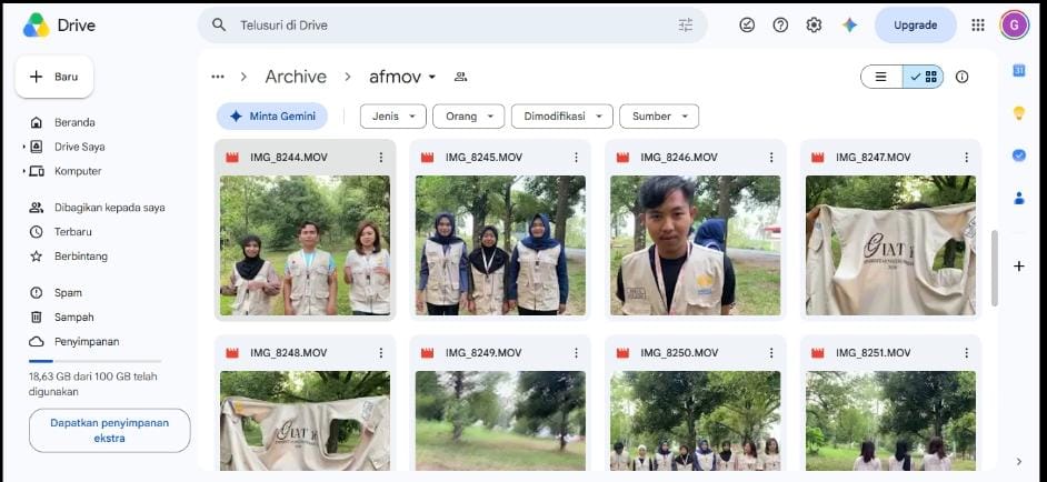 Kompilasi Dokumentasi dan Pengarsipan Akhir Luaran Program Kerja Kelompok