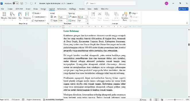Absensi Harian, Piket Posko, Penyusunan Proker Multidisiplin 1, dan RnD Multidisiplin 2