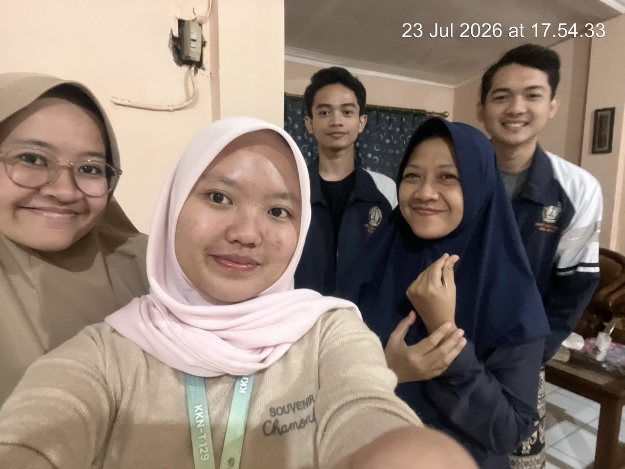 Revisi multidisplin dan diskusi, Sowan kepada takmir mushola, Diskusi terkait program kerja multidisiplin dengan Bu RW, Pendampingan pengajaran TPQ