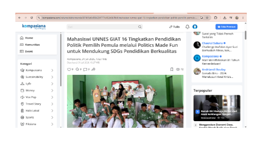 Evaluasi Desain Kemasan UMKM, Produksi Media Visual, dan Finalisasi Publikasi Digital Kompasiana